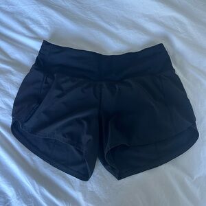 Black Mid/Low Rise Speed Up Short Black